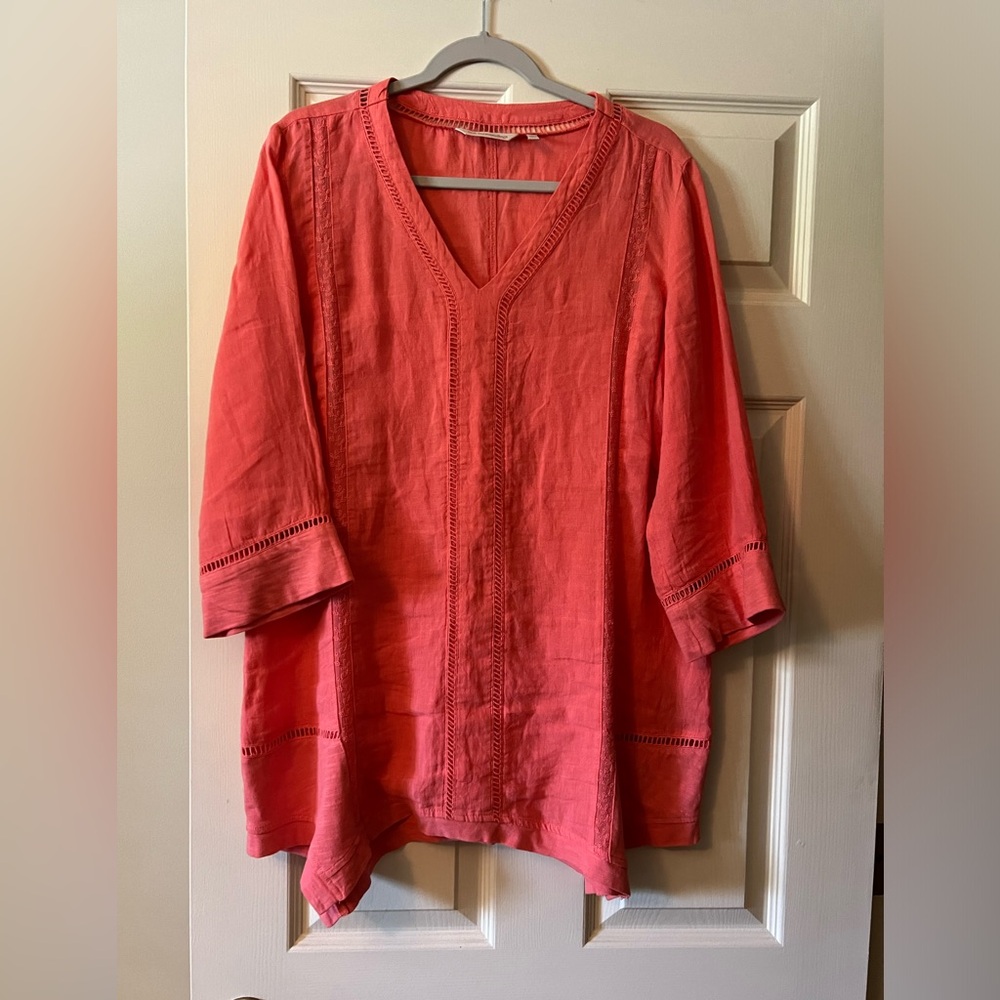 Nice soft surroundings, large tunic dress